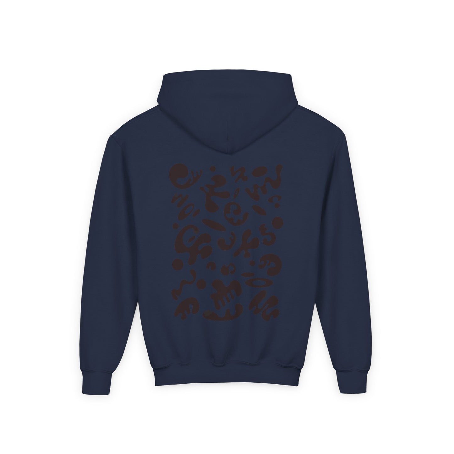 Bright Future Youth Heavy Blend Hooded Sweatshirt - Smoke Signal