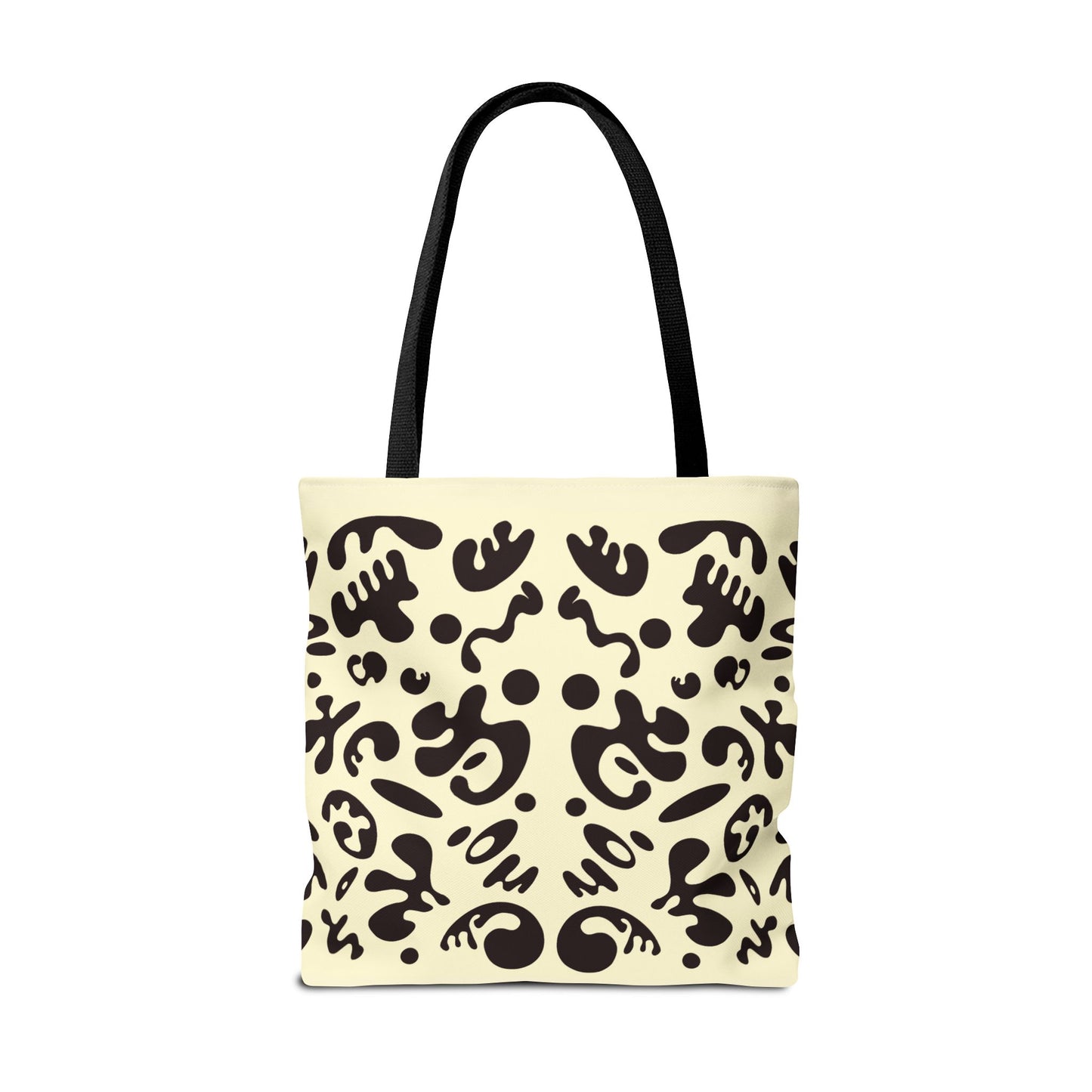 Mirror Work Colorful Tote Bag - Blank Page