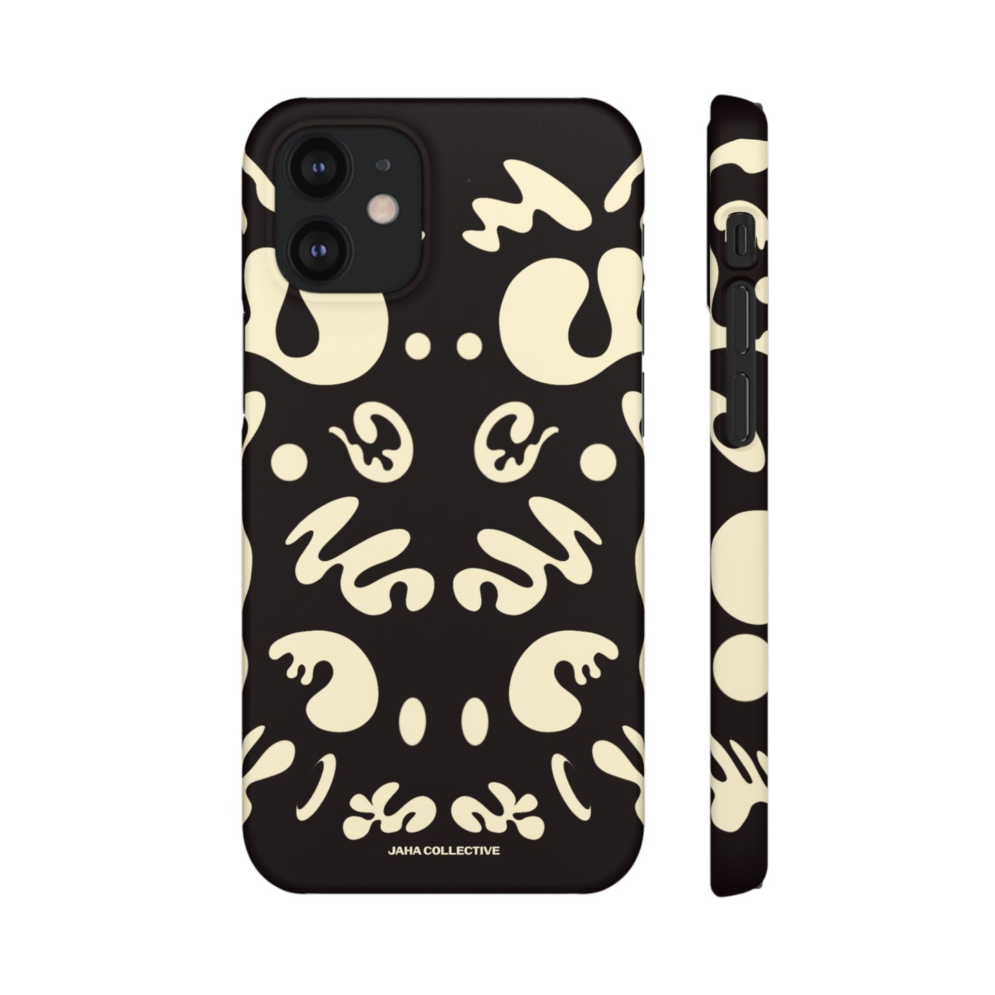 Mirror Work Snap Case - Smoke Signal Black