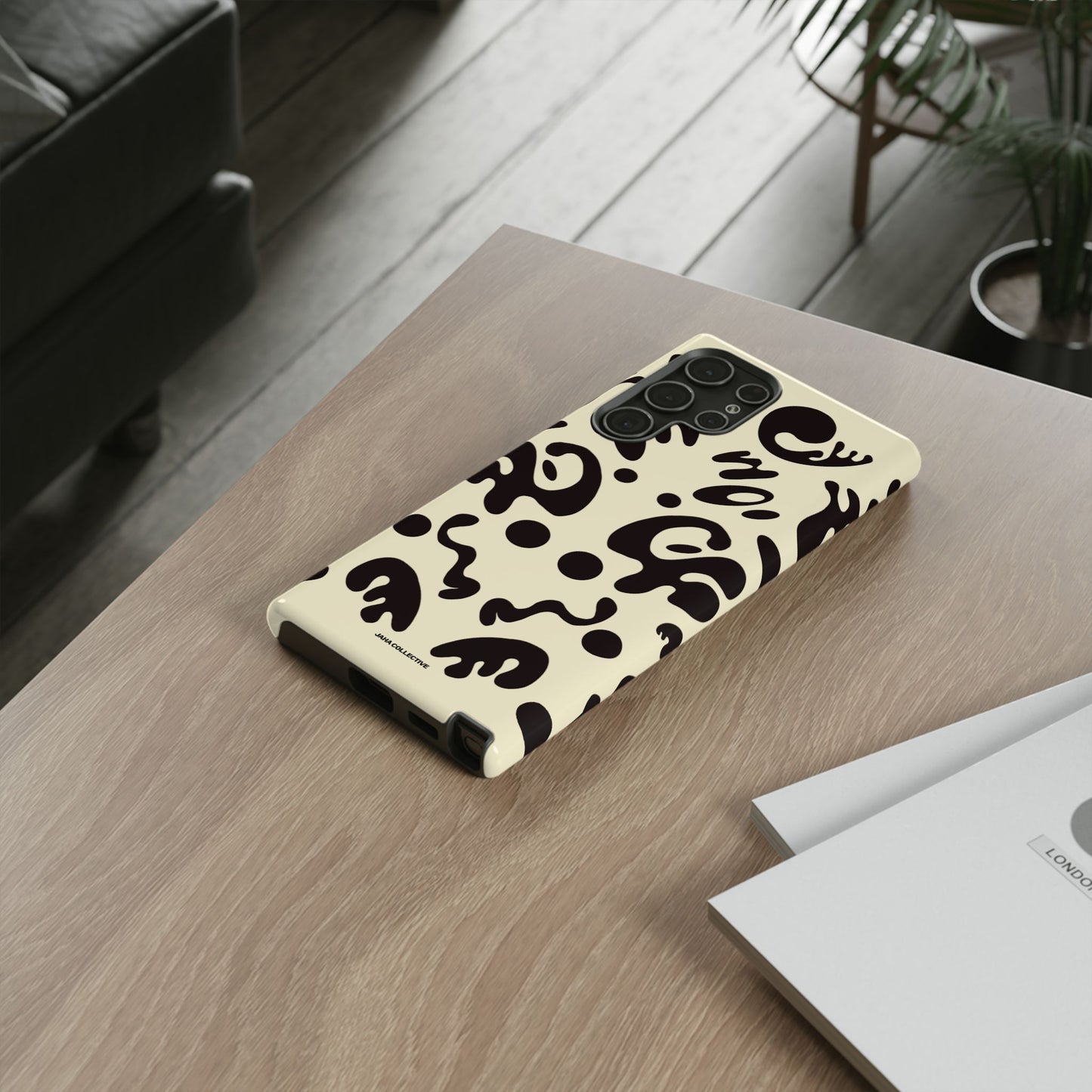 Mirror Work Tough Case (Samsung) - Blank Page White