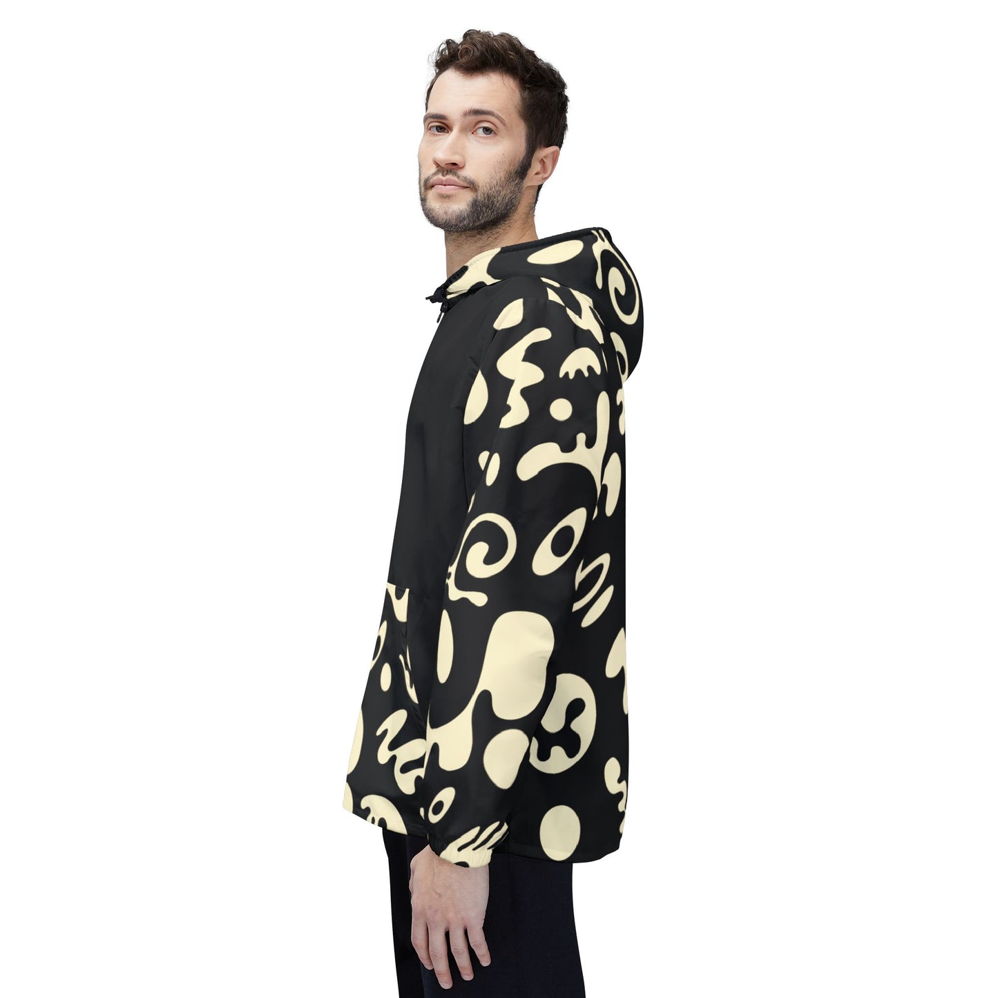Pure Imagination Graphic Windbreaker Jacket