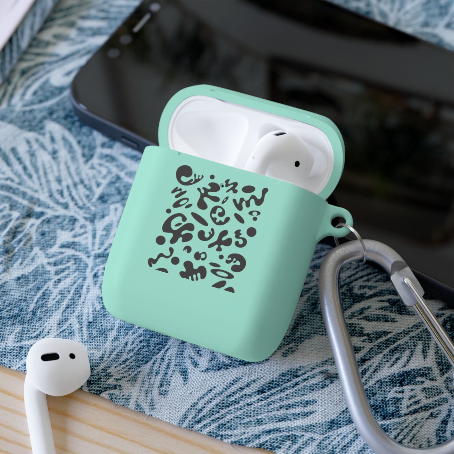 Pure Imagination Hard Plastic Airpods® Case Cover - Smoke Signal Black