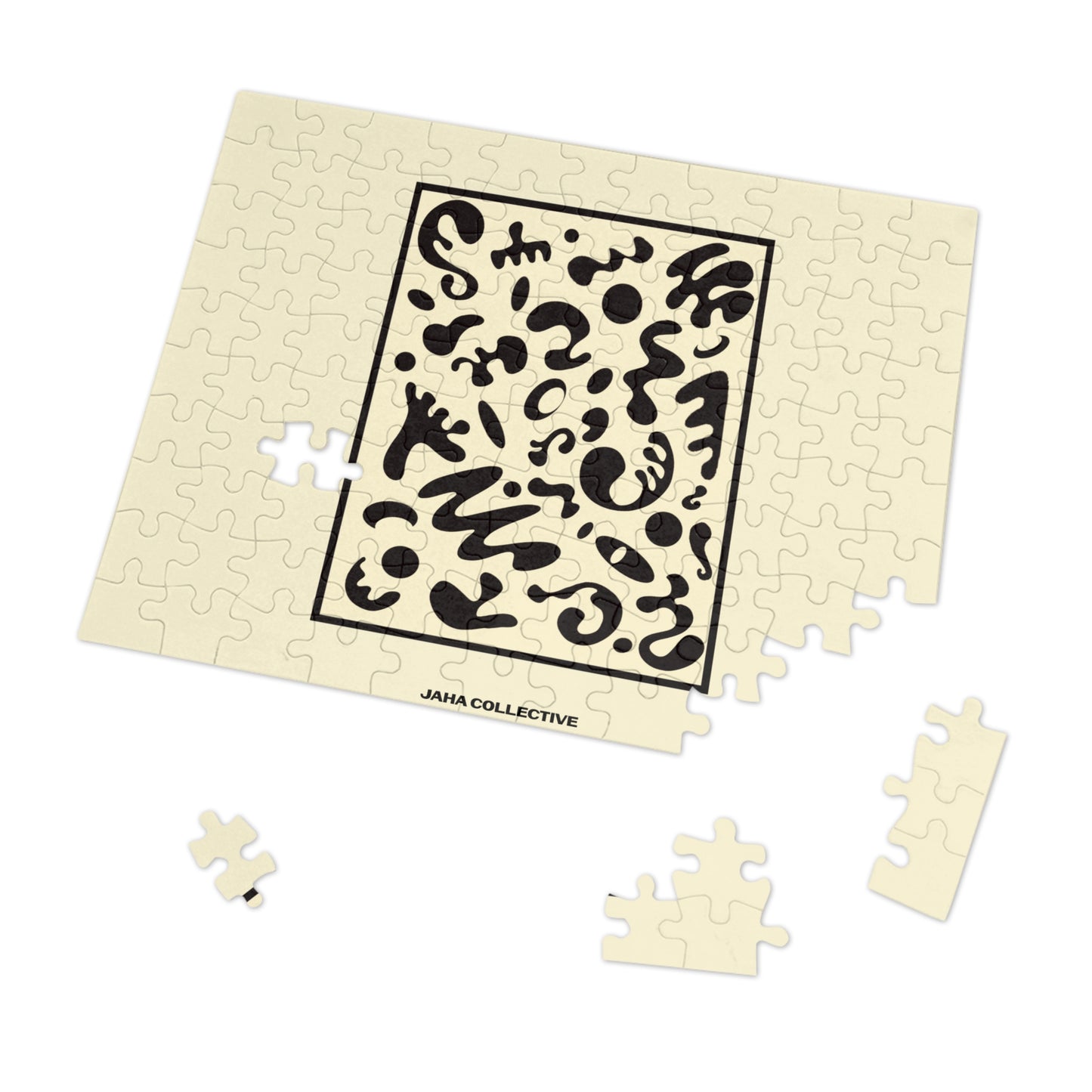 Deep Dream Jigsaw Puzzle w Tin Case - Blank Page