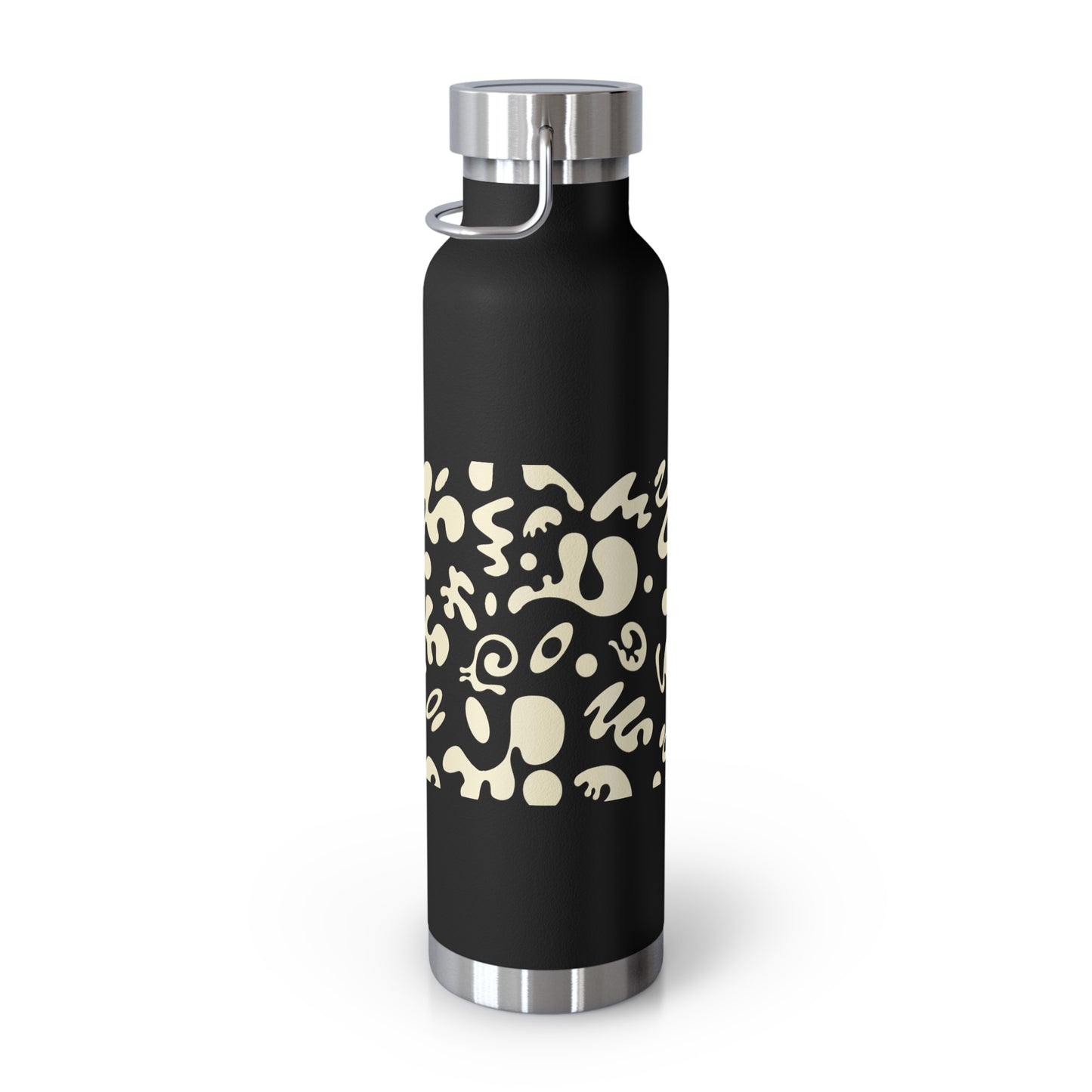 Mirror Work Copper Vacuum Insulated Water Bottle (22oz) - Blank Page White