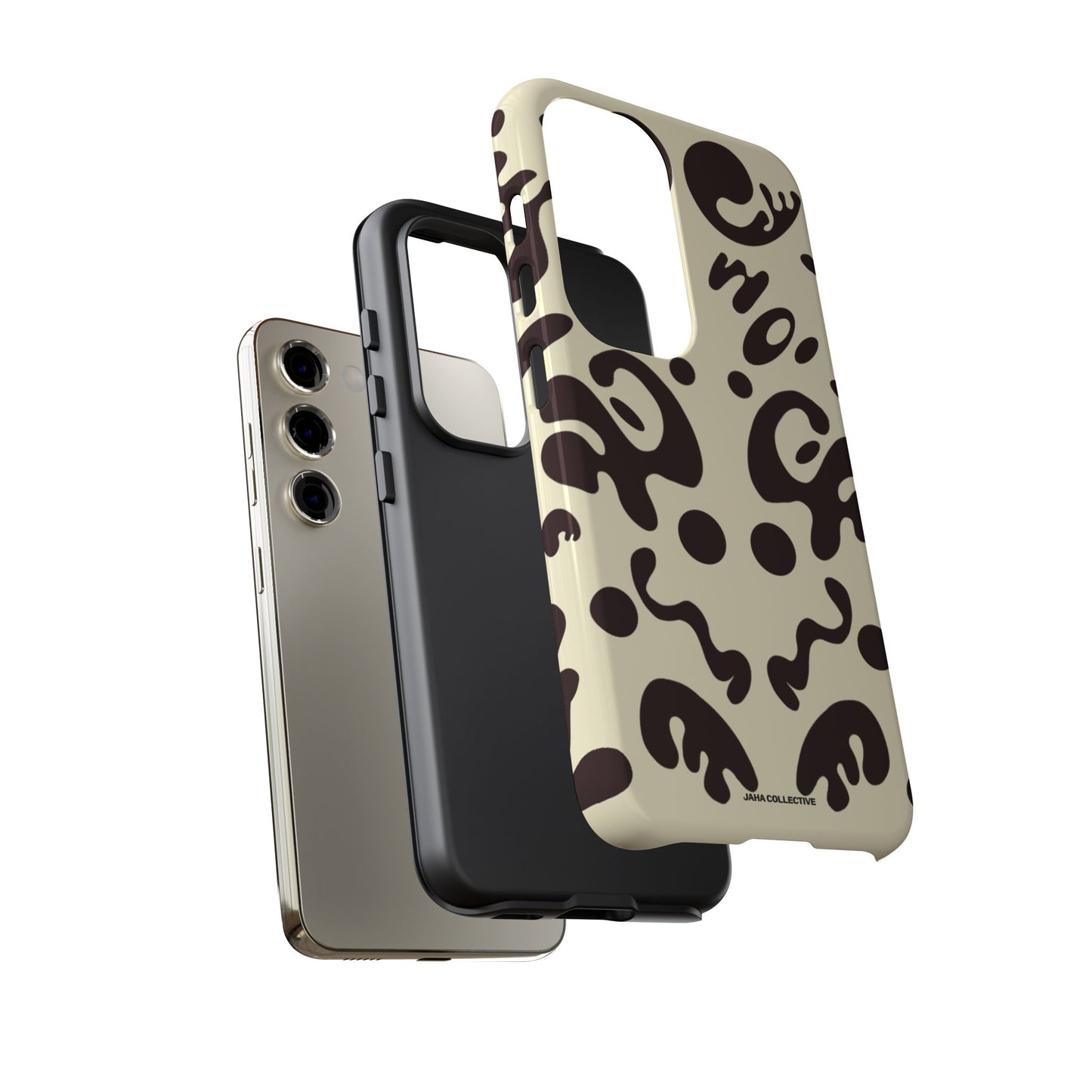 Mirror Work Tough Case (Samsung) - Blank Page White