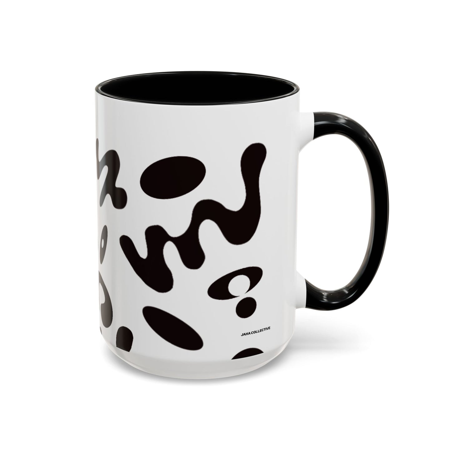 Nourish'd Color Accent Ceramic Mug