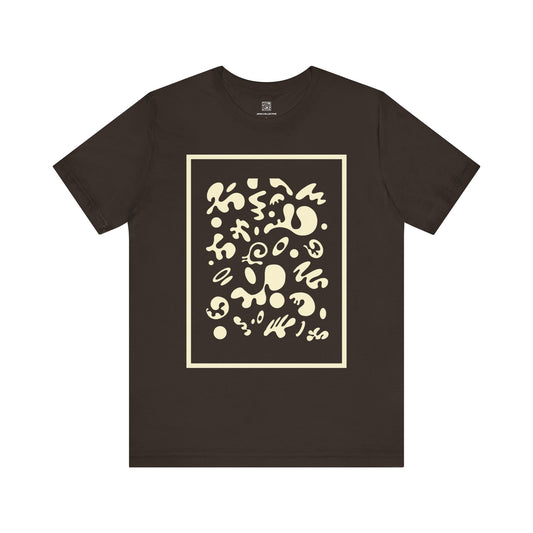 Deep Dream Unisex Jersey Short Sleeve Tee  - Blank Page