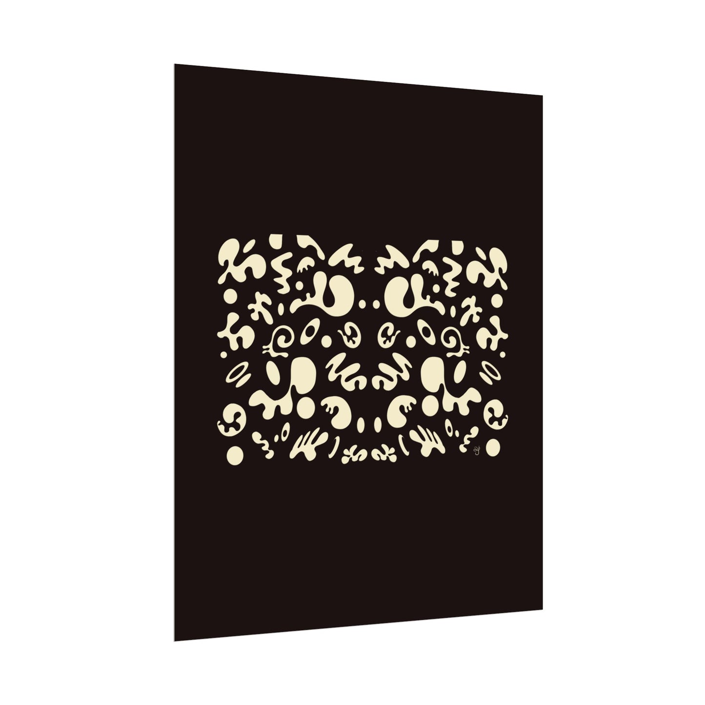 Mirror Work Rolled Poster (Portrait) - Smoke Signal