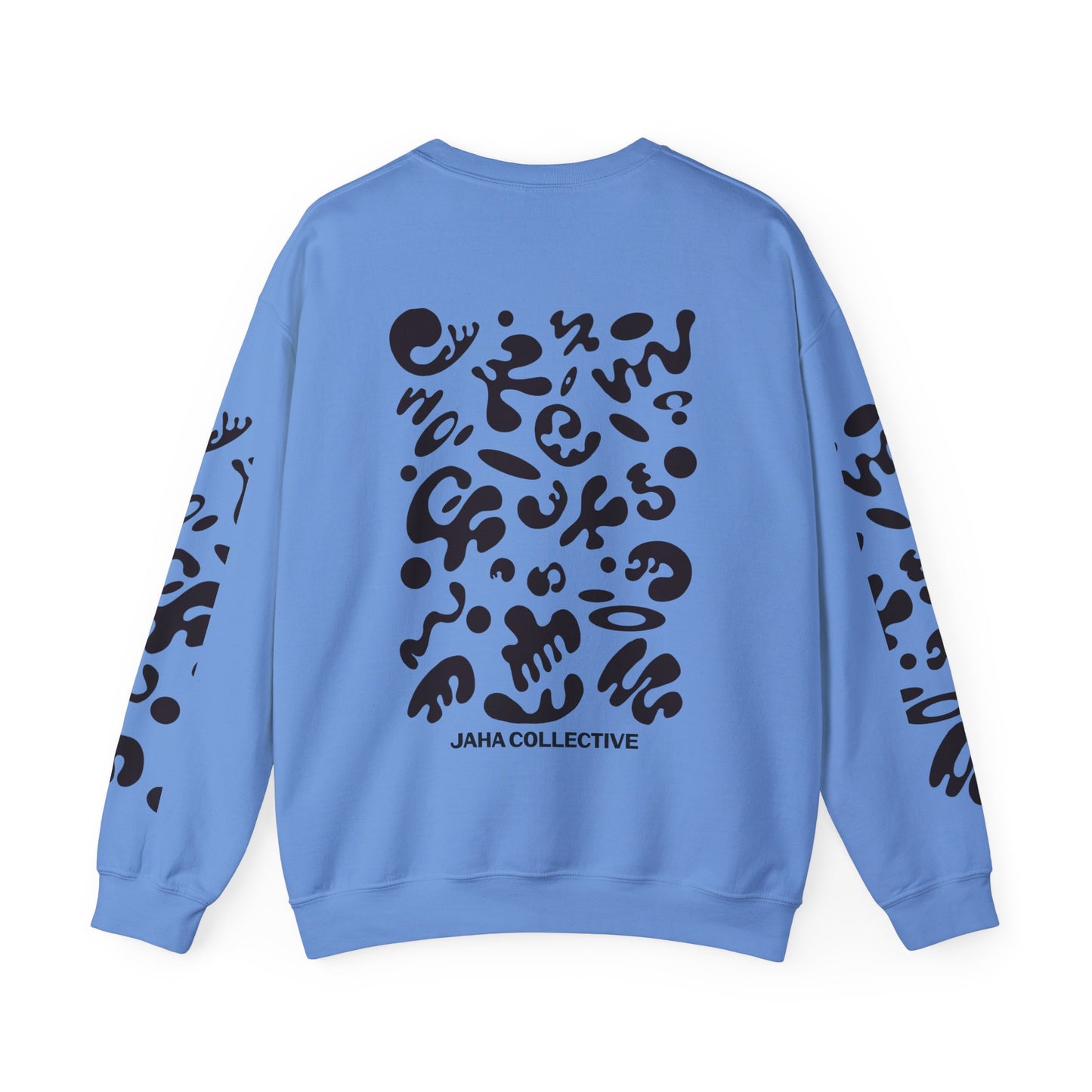 Pure Imagination Unisex Heavy Blend™  Crewneck Sweatshirt- Smoke Signal Black Print