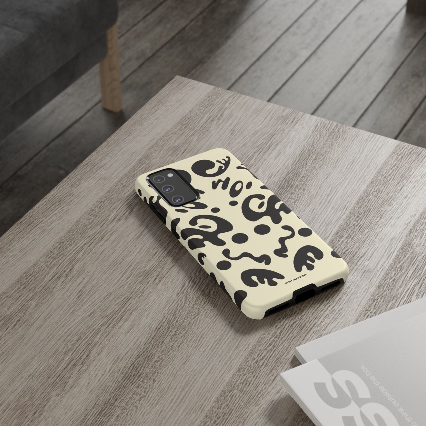Mirror Work Tough Case (Samsung) - Blank Page White