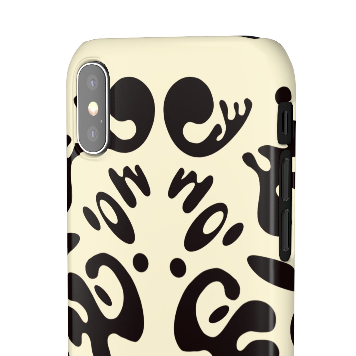 Mirror Work Snap Case - Blank Page White