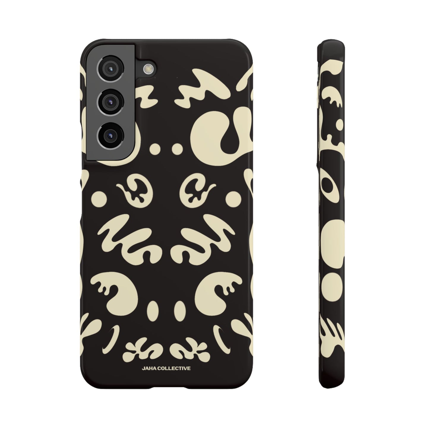 Mirror Work Snap Case - Smoke Signal Black