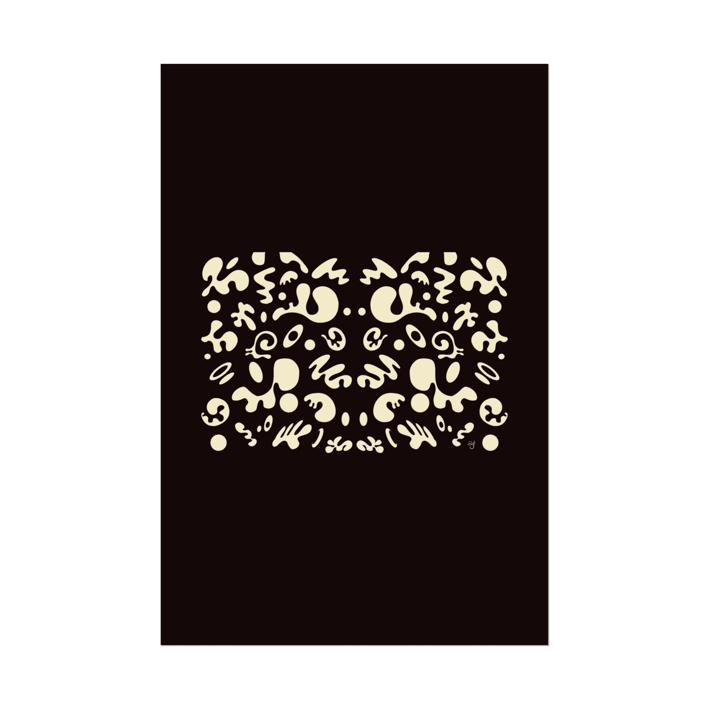 Mirror Work Rolled Poster (Portrait) - Smoke Signal