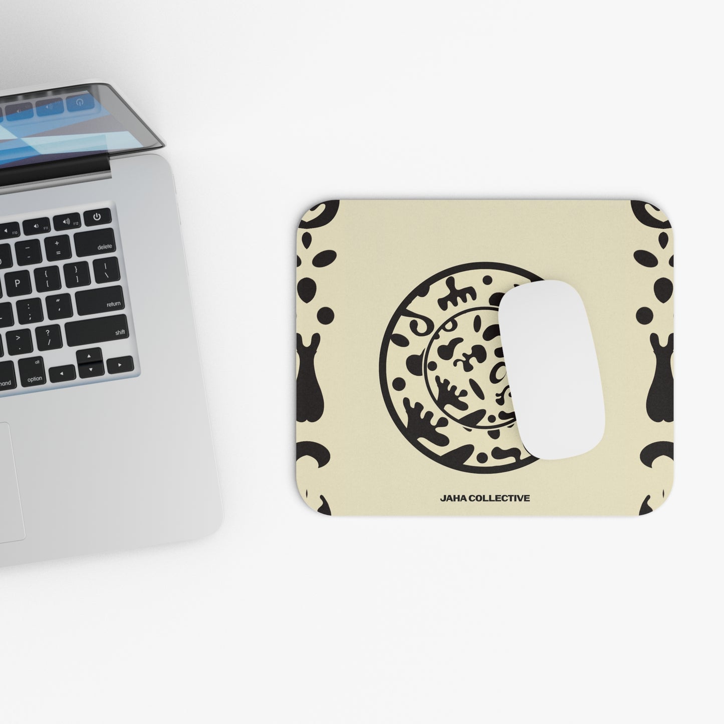 Adorn'd Color Mouse Pad - Blank Page