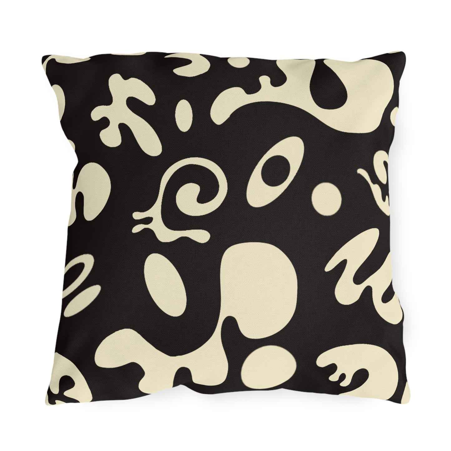 Pure Imagination Outdoor Pillows - Smoke Signal Black