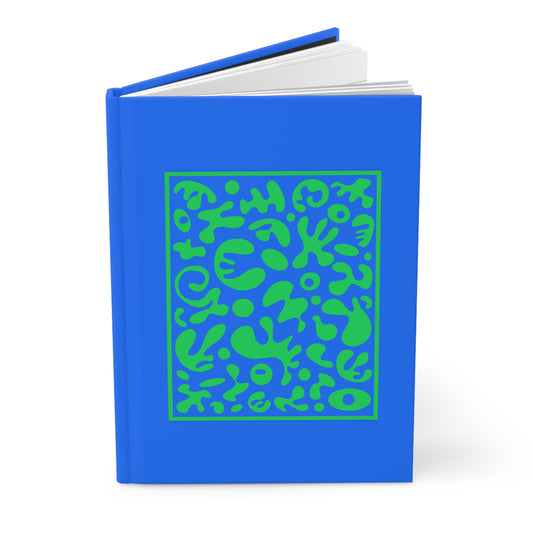 Deep Dream Hardcover Matte Journal - Tide Pool