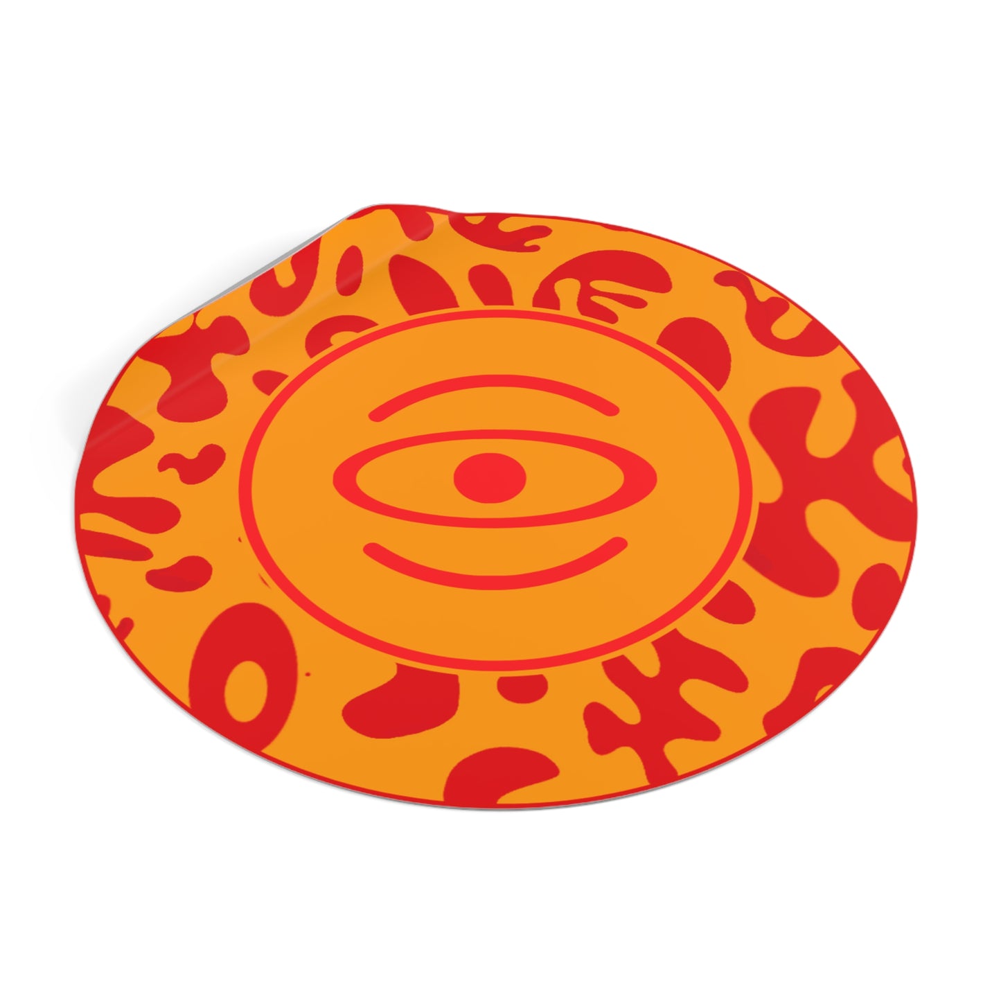 Adorn'd Logo Round Vinyl Stickers - Heat Theory