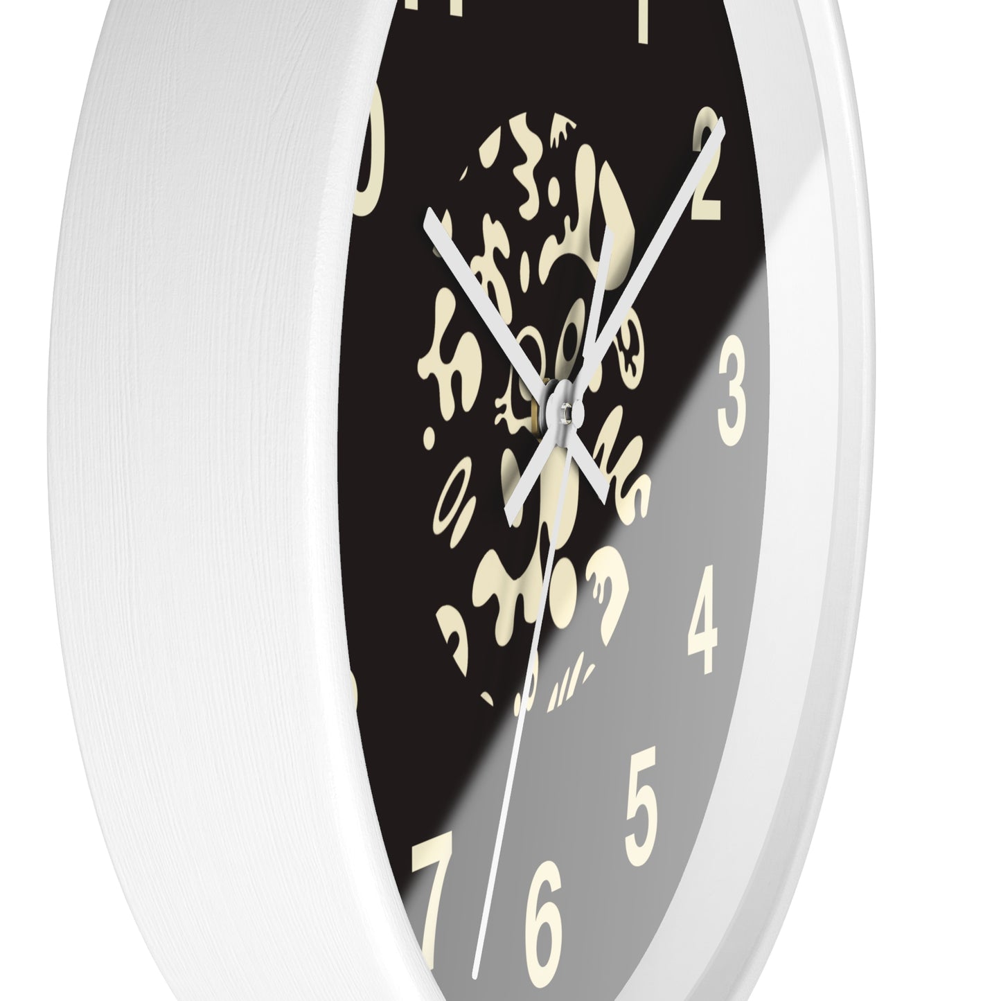 Bright Future Classic Wall Clock - Smoke Signal Black