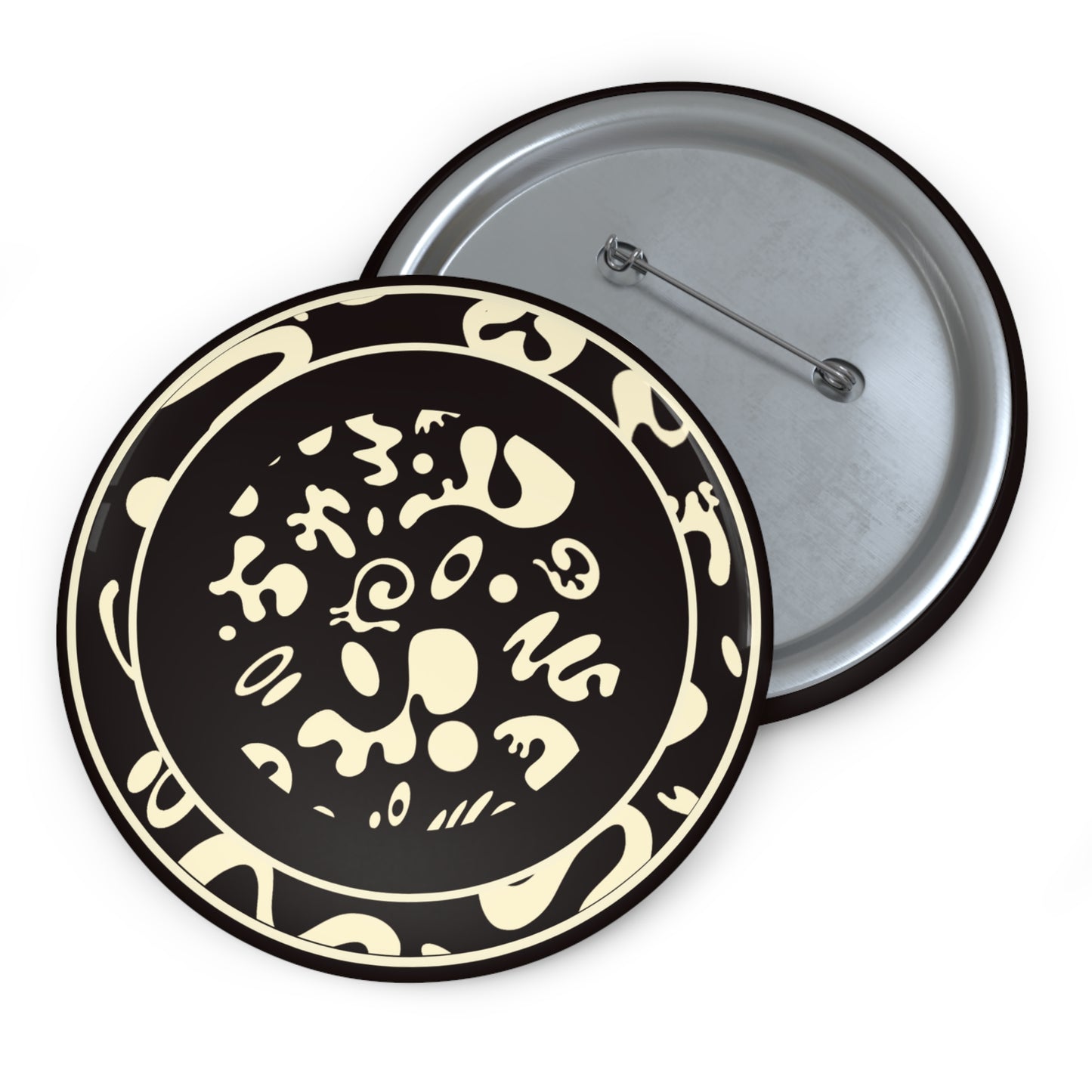 Adorn'd Pin Button - Smoke Signal