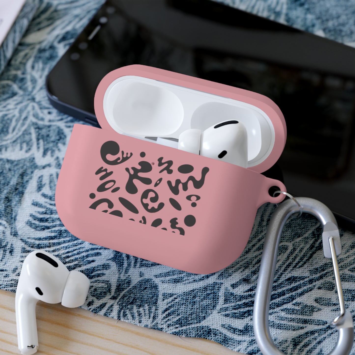 Pure Imagination Hard Plastic Airpods® Case Cover - Smoke Signal Black