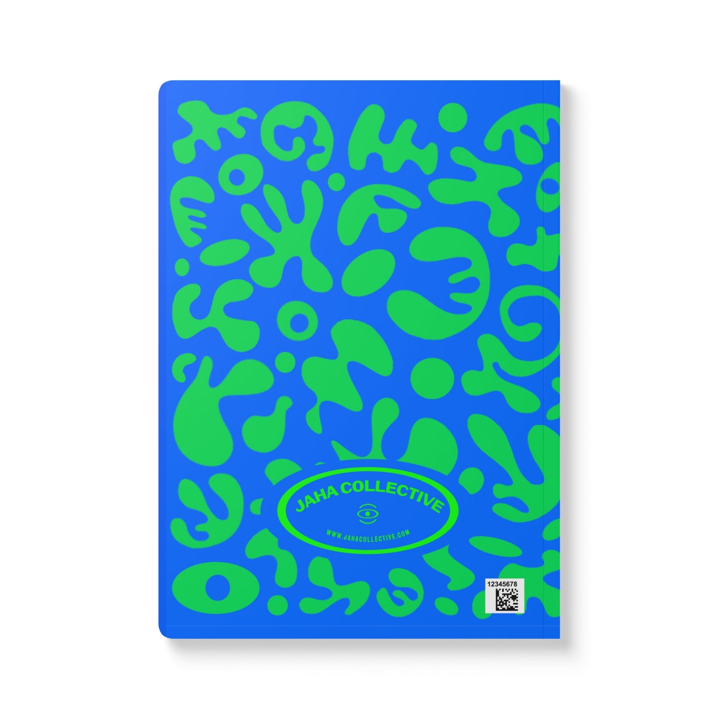 Pure Imagination Softcover Journal w Inside Prints + Tear-Off Pages (Ruled Line) - Tide Pool Blue