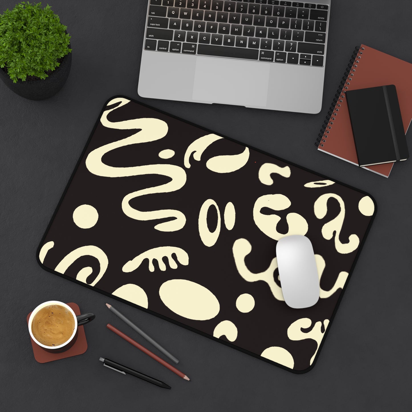 Pure Imagination Desk Mat - Smoke Signal Black