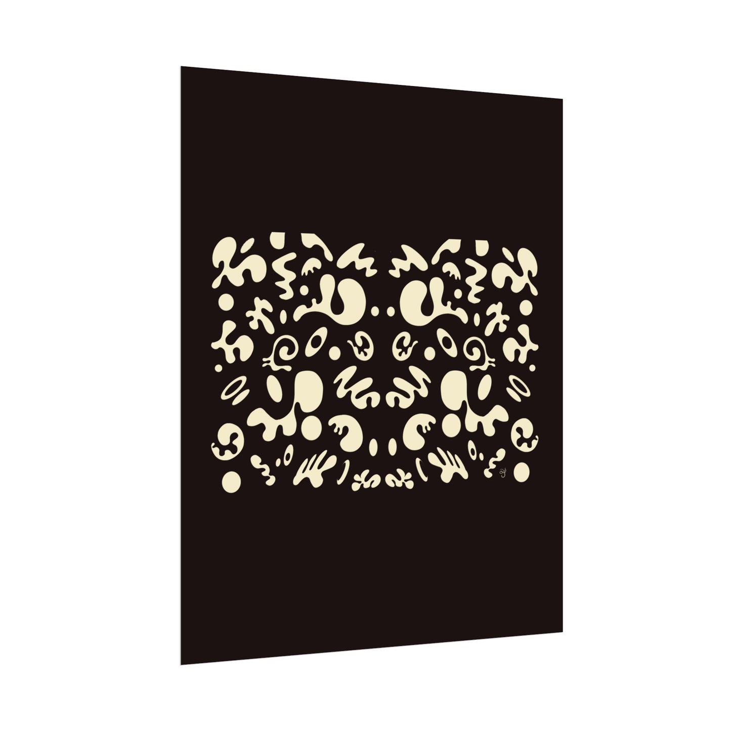 Mirror Work Rolled Poster (Portrait) - Smoke Signal