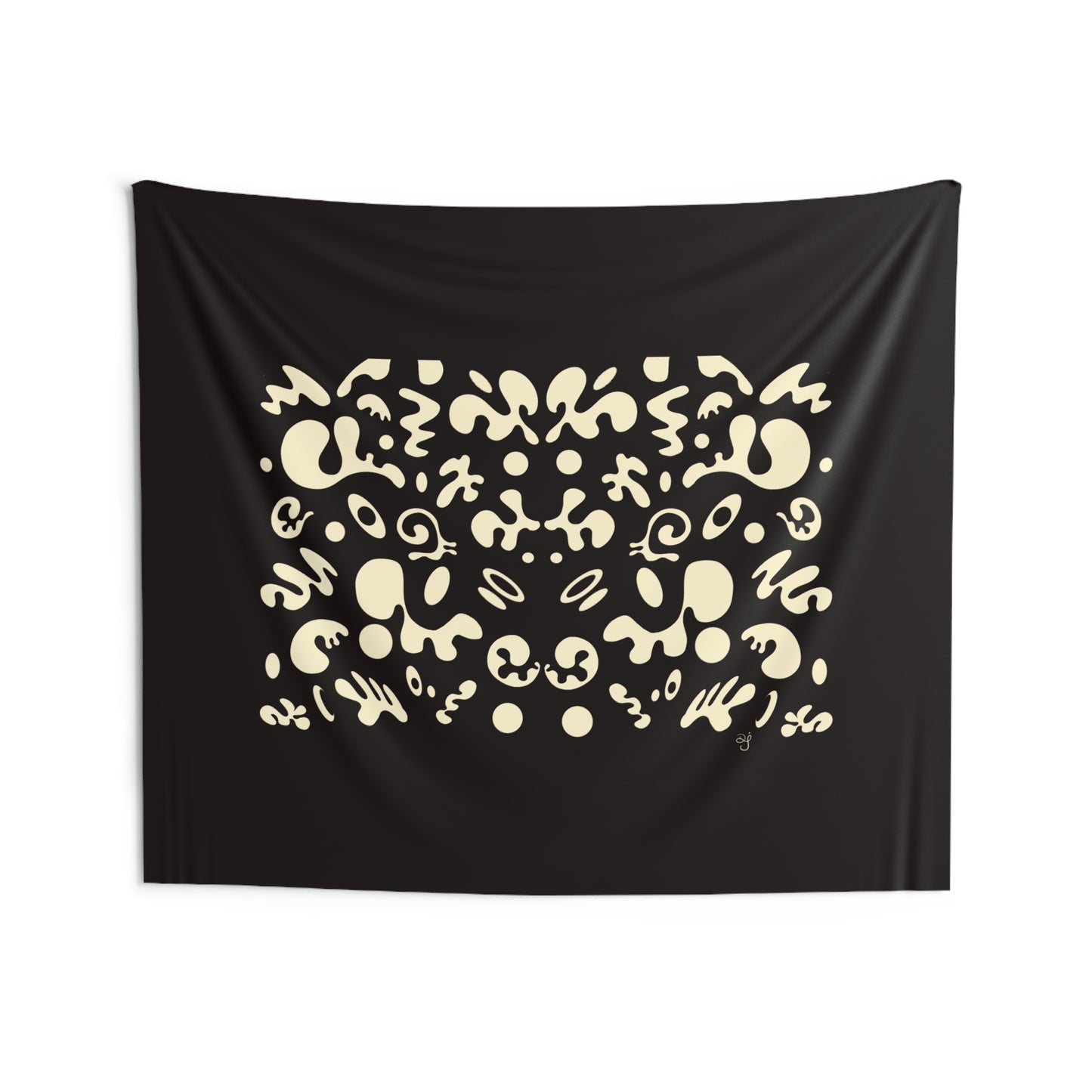 Mirror Work Indoor Wall Tapestry - Smoke Signal