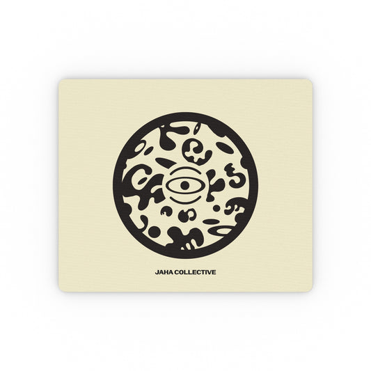 Adorn'd Minimalist Logo Rectangular Mouse Pad - Blank Page White