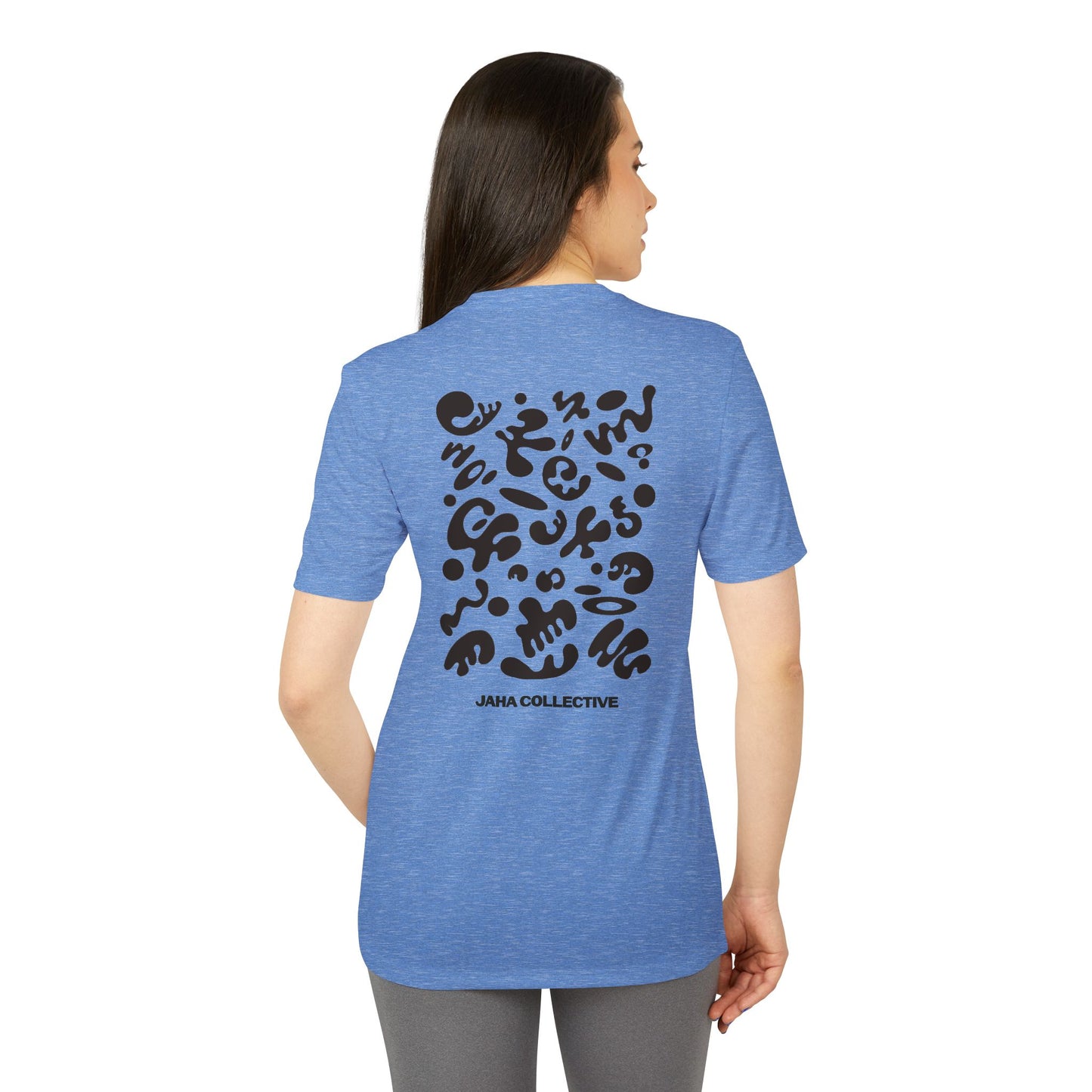 Pure Imagination Adidas Unisex Sport T-Shirt - Smoke Signal Black