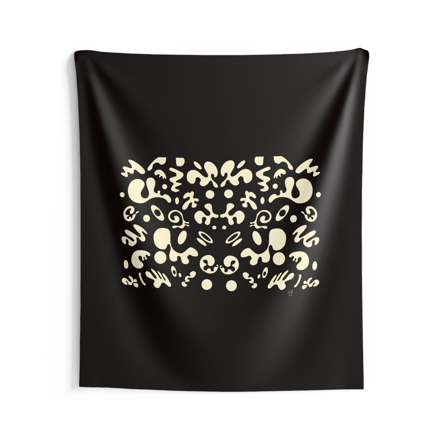 Mirror Work Indoor Wall Tapestry - Smoke Signal
