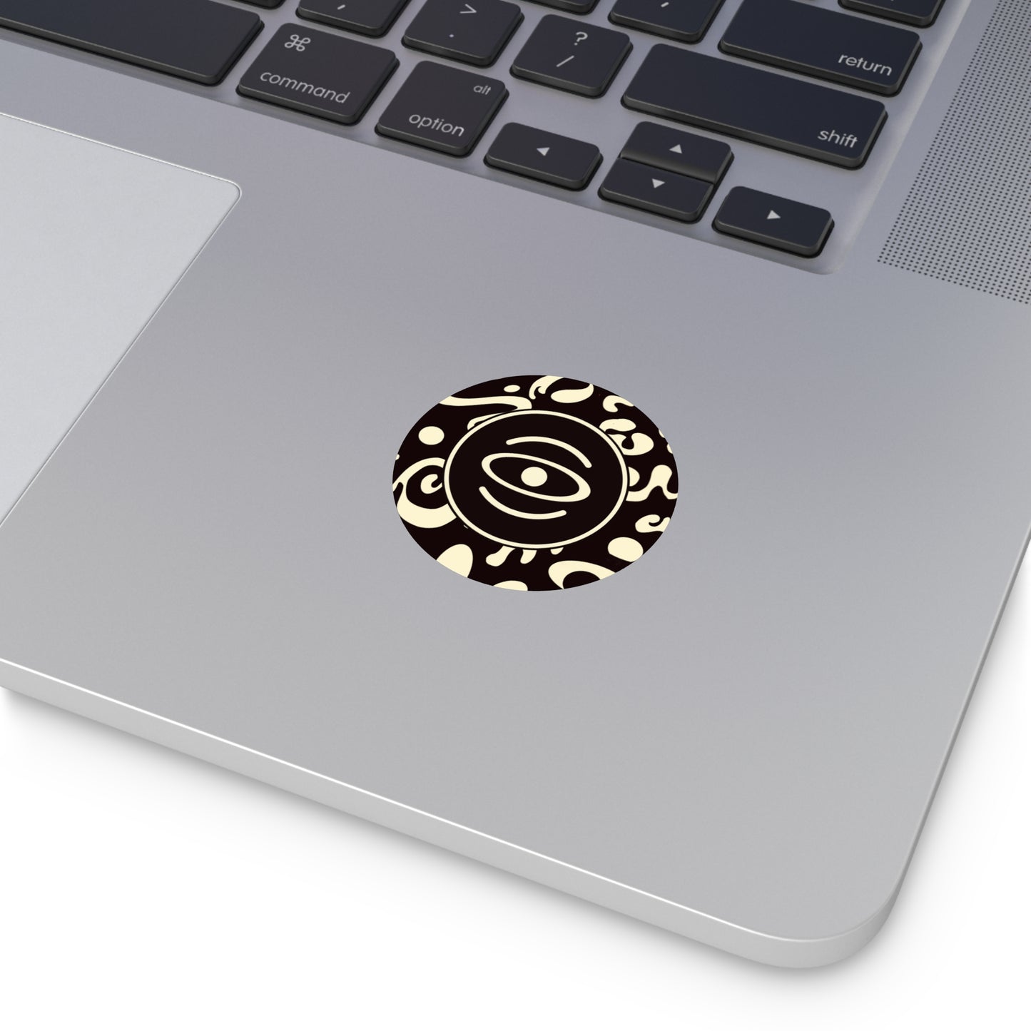 Adorn'd Logo Round Vinyl Stickers - Smoke Signal