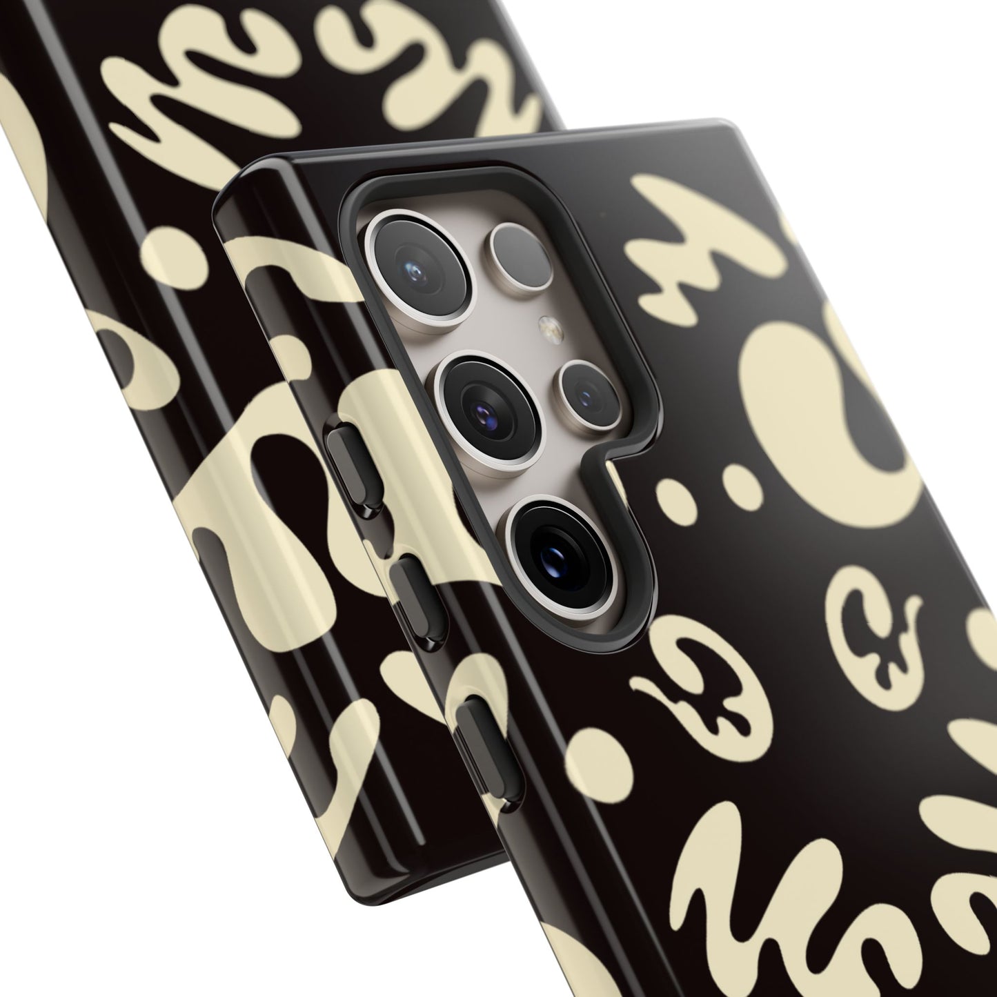 Mirror Work Tough Case (Samsung) - Smoke Signal Black