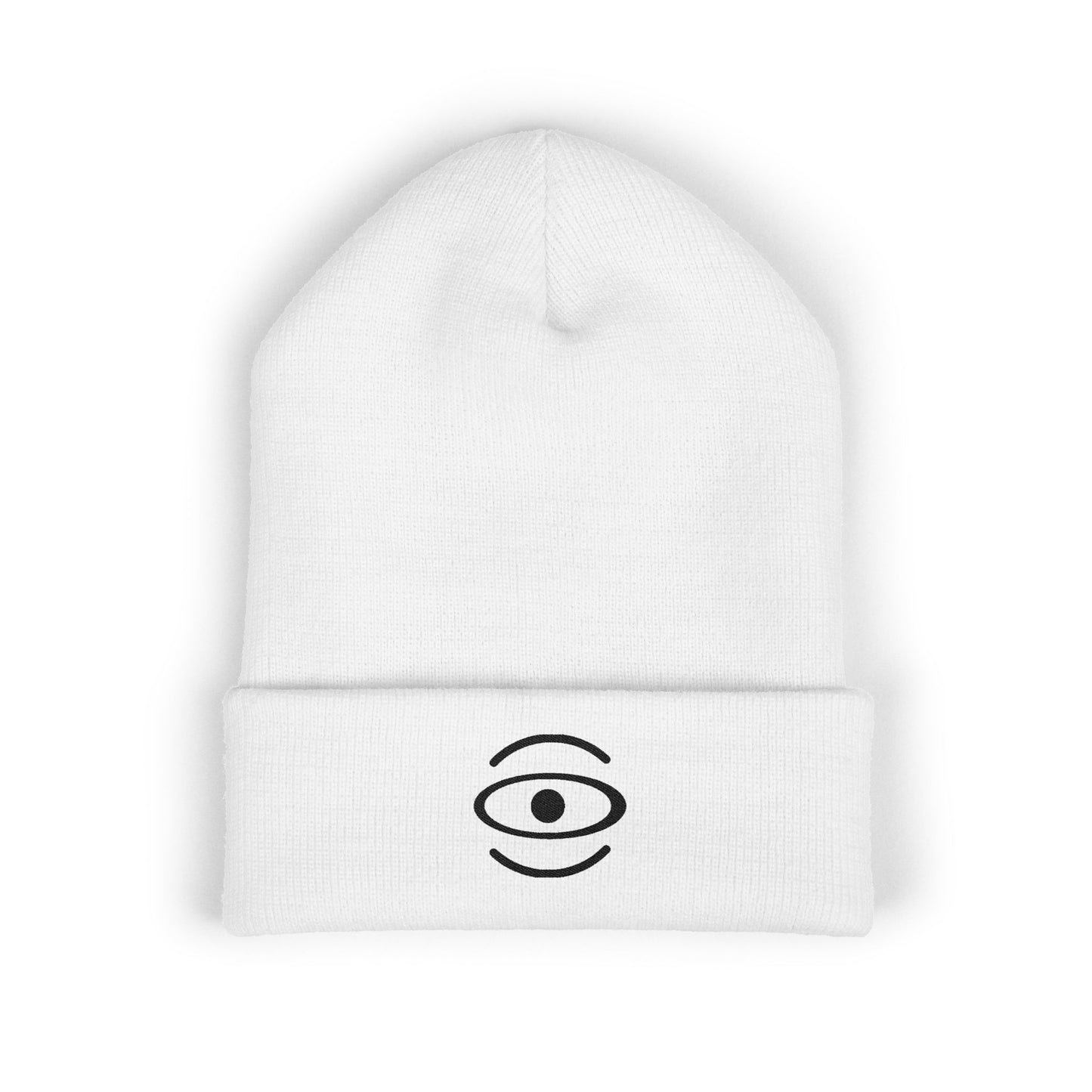 Jaha Logo Embroidered Classic Cuffed Beanie - Smoke Signal Black