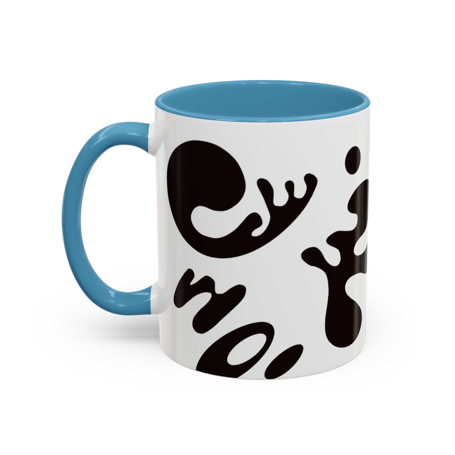 Nourish'd Color Accent Ceramic Mug