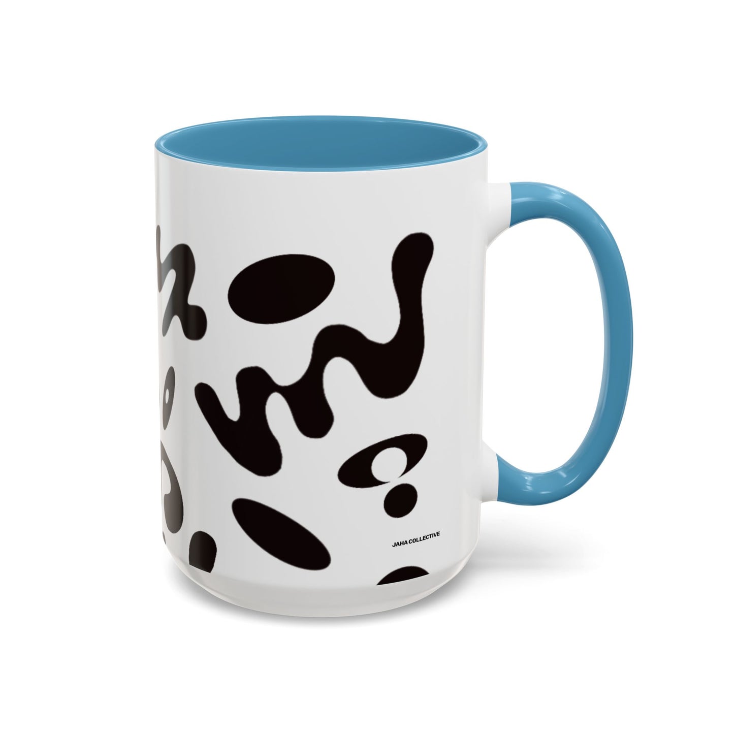 Nourish'd Color Accent Ceramic Mug