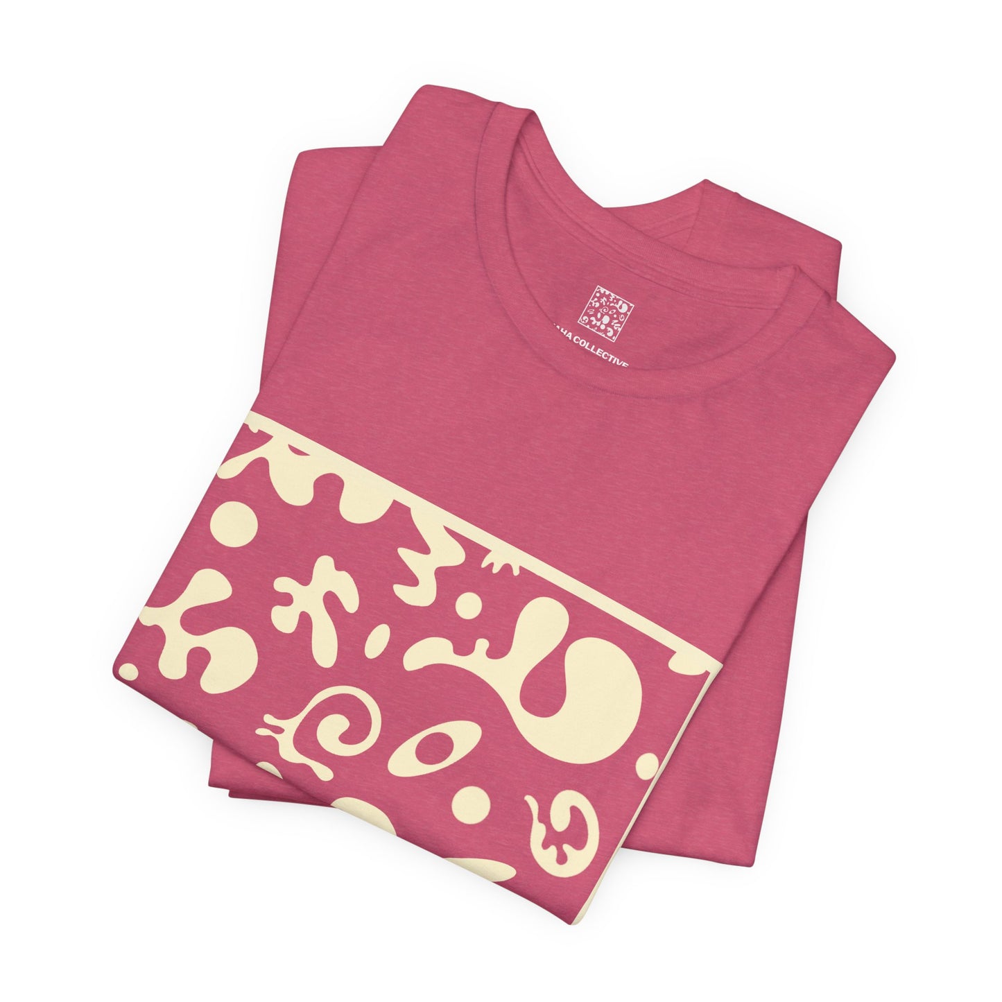 Adorn'd Unisex Jersey Short Sleeve Tee - Blank Page White Print