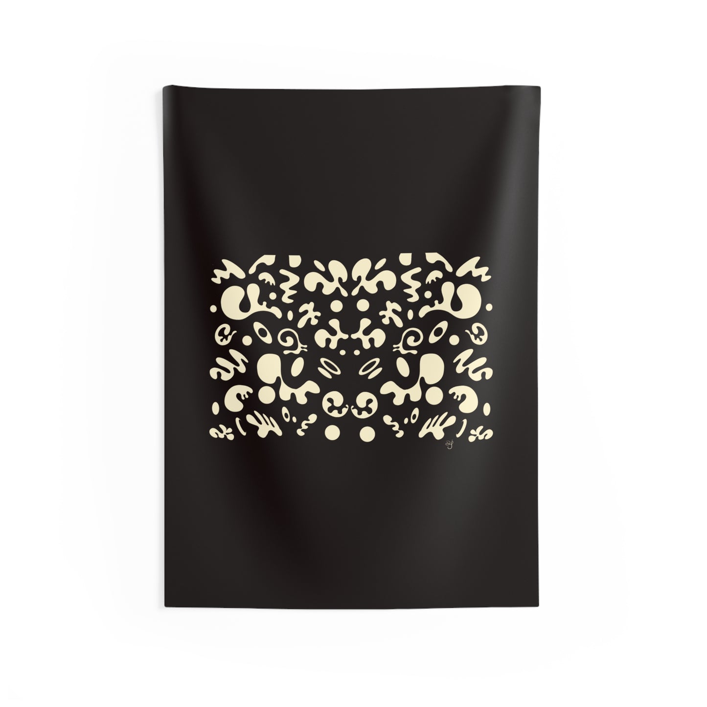 Mirror Work Indoor Wall Tapestry - Smoke Signal