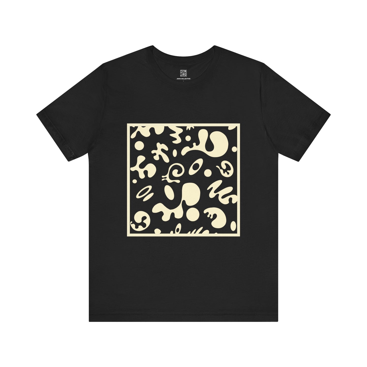 Adorn'd Unisex Jersey Short Sleeve Tee - Blank Page White Print