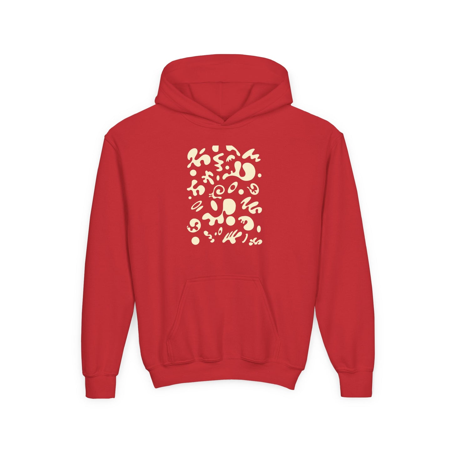 Bright Future Youth Heavy Blend Hooded Sweatshirt - Blank Page