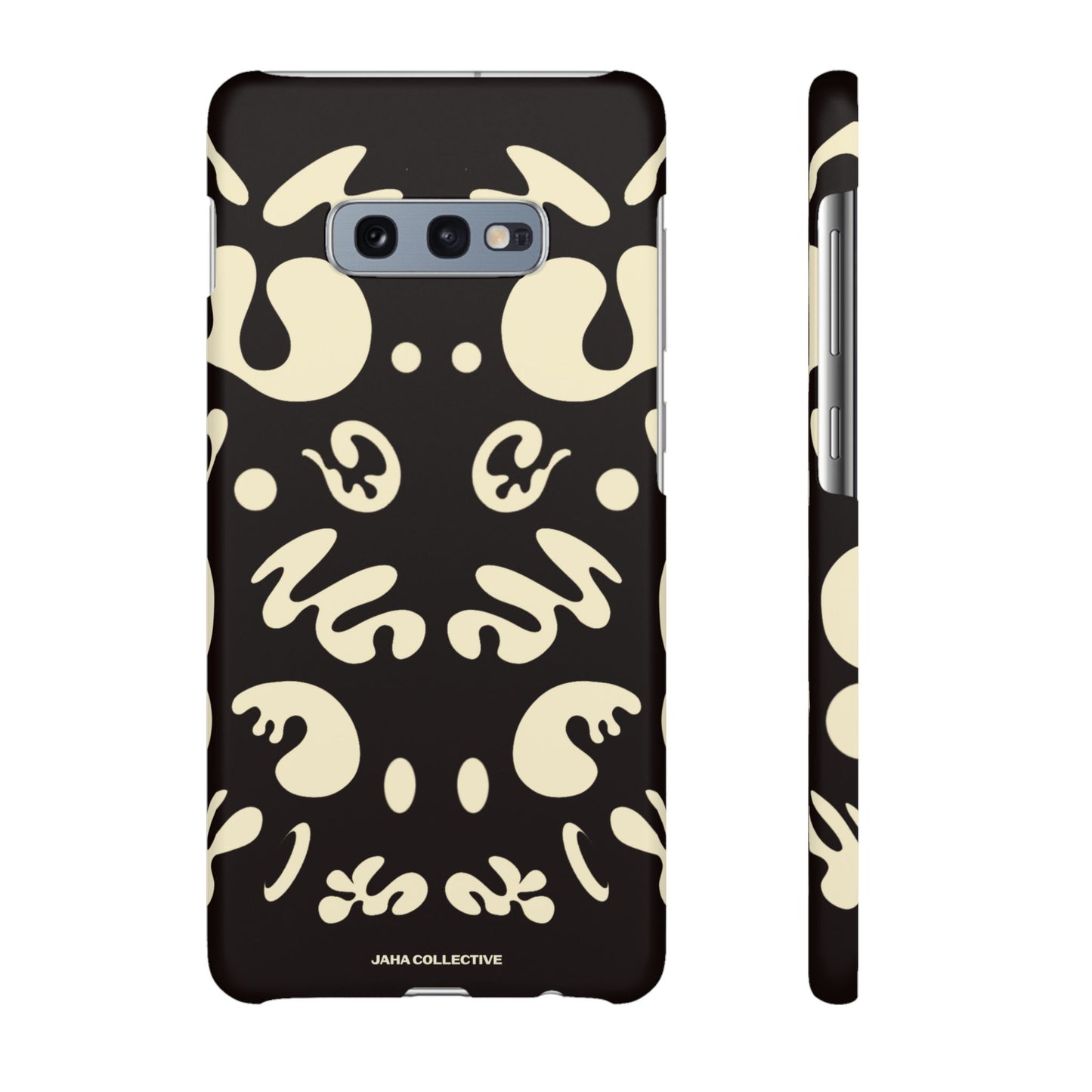 Mirror Work Snap Case - Smoke Signal Black