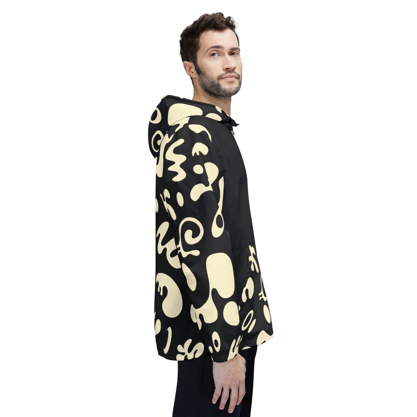 Pure Imagination Graphic Windbreaker Jacket