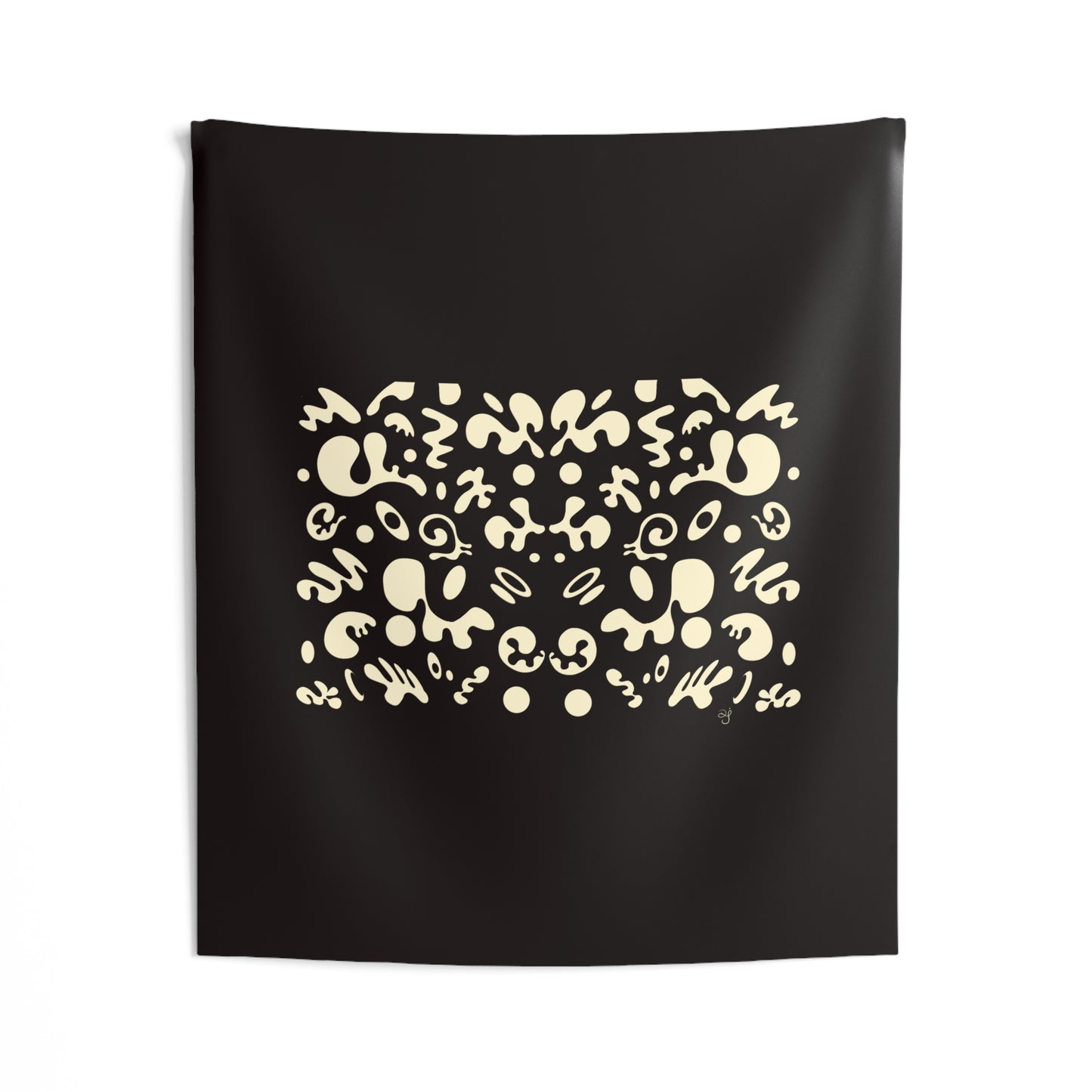 Mirror Work Indoor Wall Tapestry - Smoke Signal