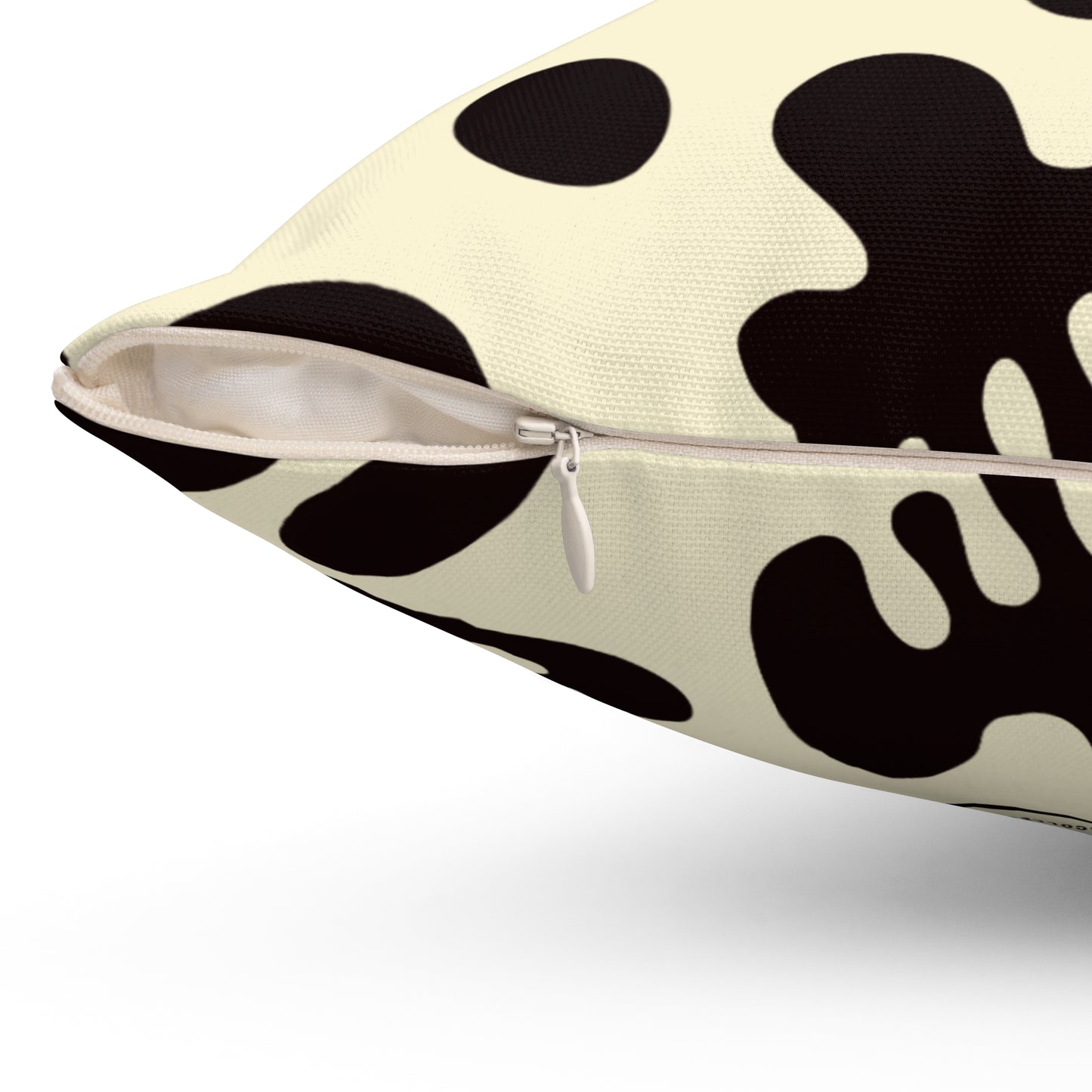 Pure Imagination All Over Print Basic Square Pillow - Blank Page White