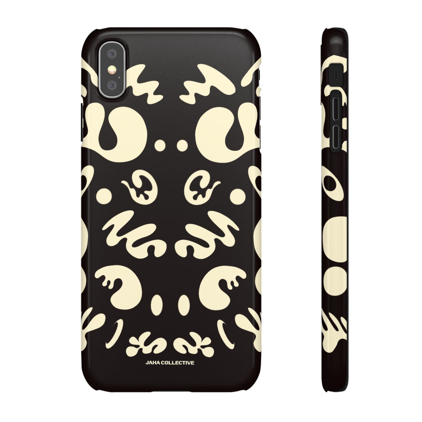 Mirror Work Snap Case - Smoke Signal Black