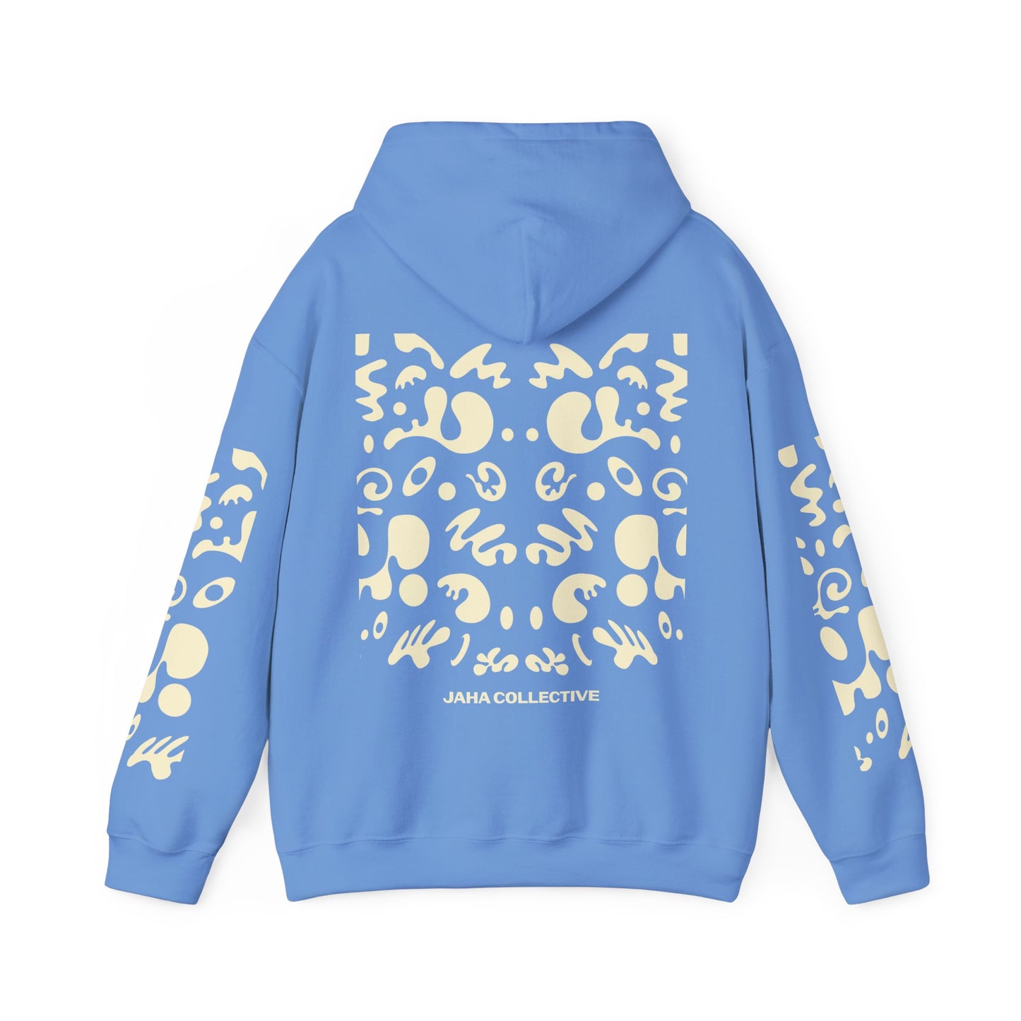 Mirror Work Unisex Heavy Blend™ Hooded Sweatshirt - Blank Page White Print