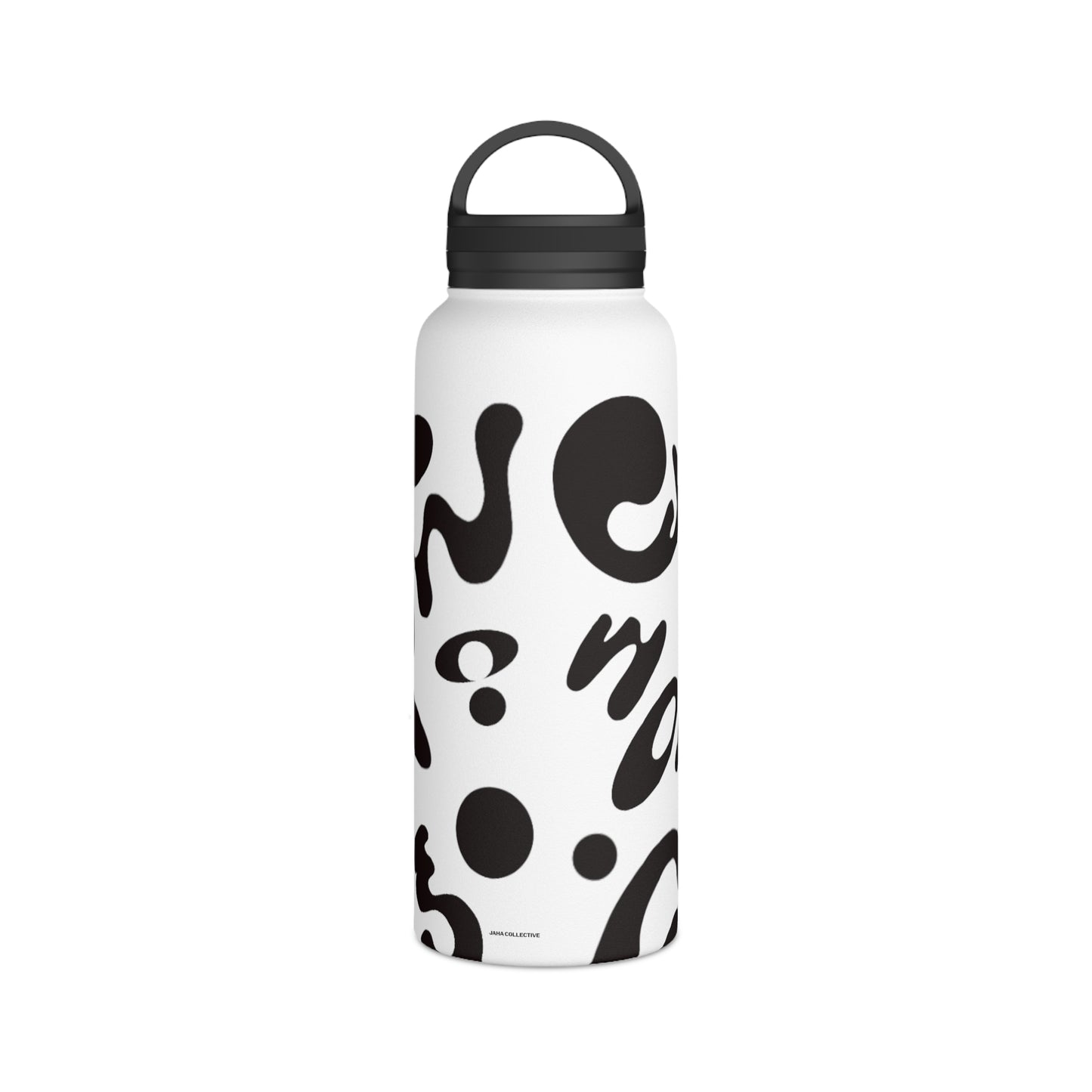 Nourish'd Stainless Steel Water Bottle (Handle Lid)