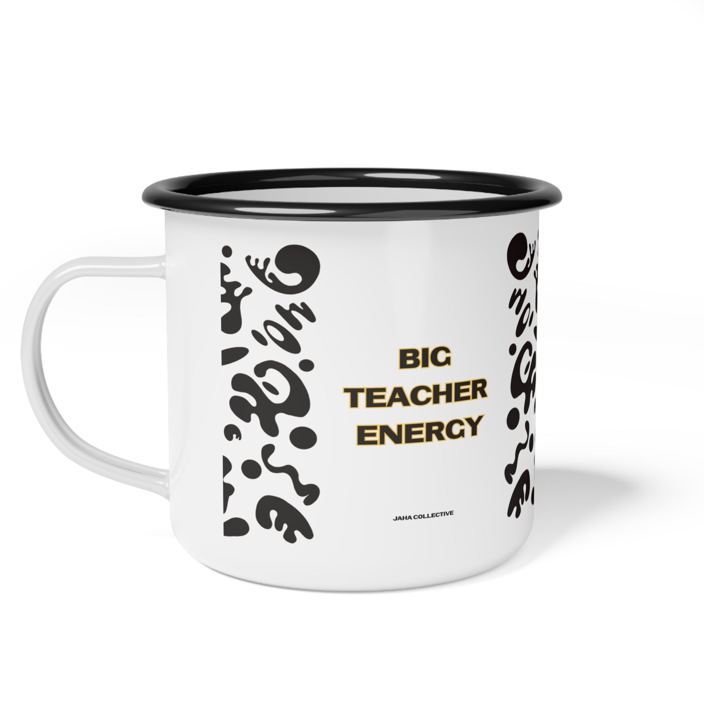 Big Teacher Energy Enamel Cup