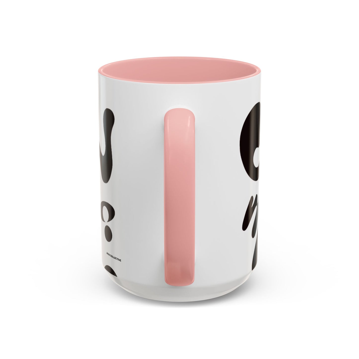 Nourish'd Color Accent Ceramic Mug