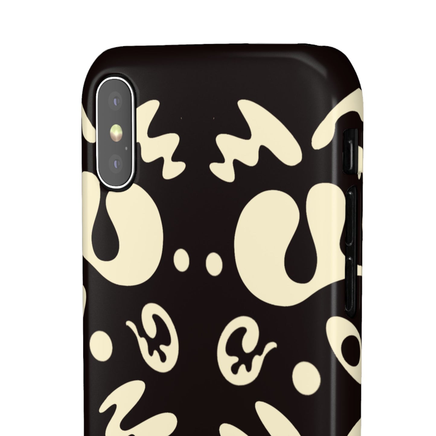 Mirror Work Snap Case - Smoke Signal Black